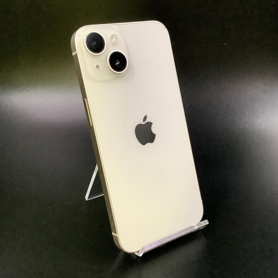 Apple iPhone 14 256GB スターライト docomo SIMフリー 白ロム 動作