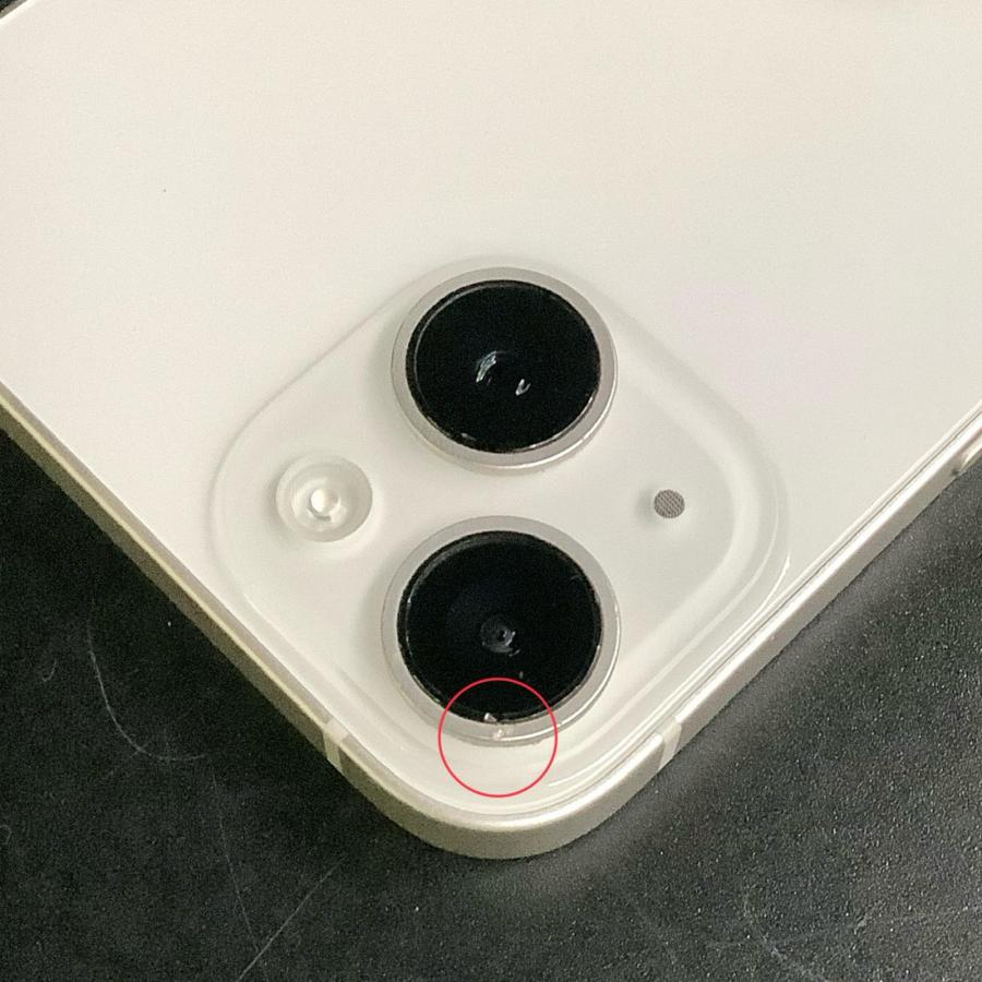 Apple iPhone 14 256GB スターライト docomo SIMフリー 白ロム 動作