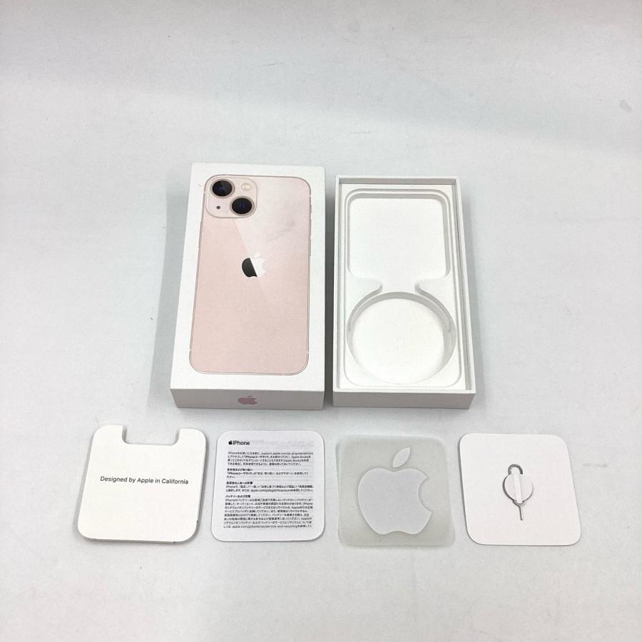 iPhone 13 mini 128GB ピンク Softbank SIMフリー 白ロム 動作確認済