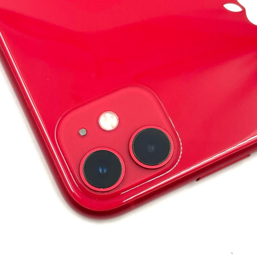 iPhone 11 64GB (PRODUCT)RED Softbank SIMフリー 白ロム 動作確認済 