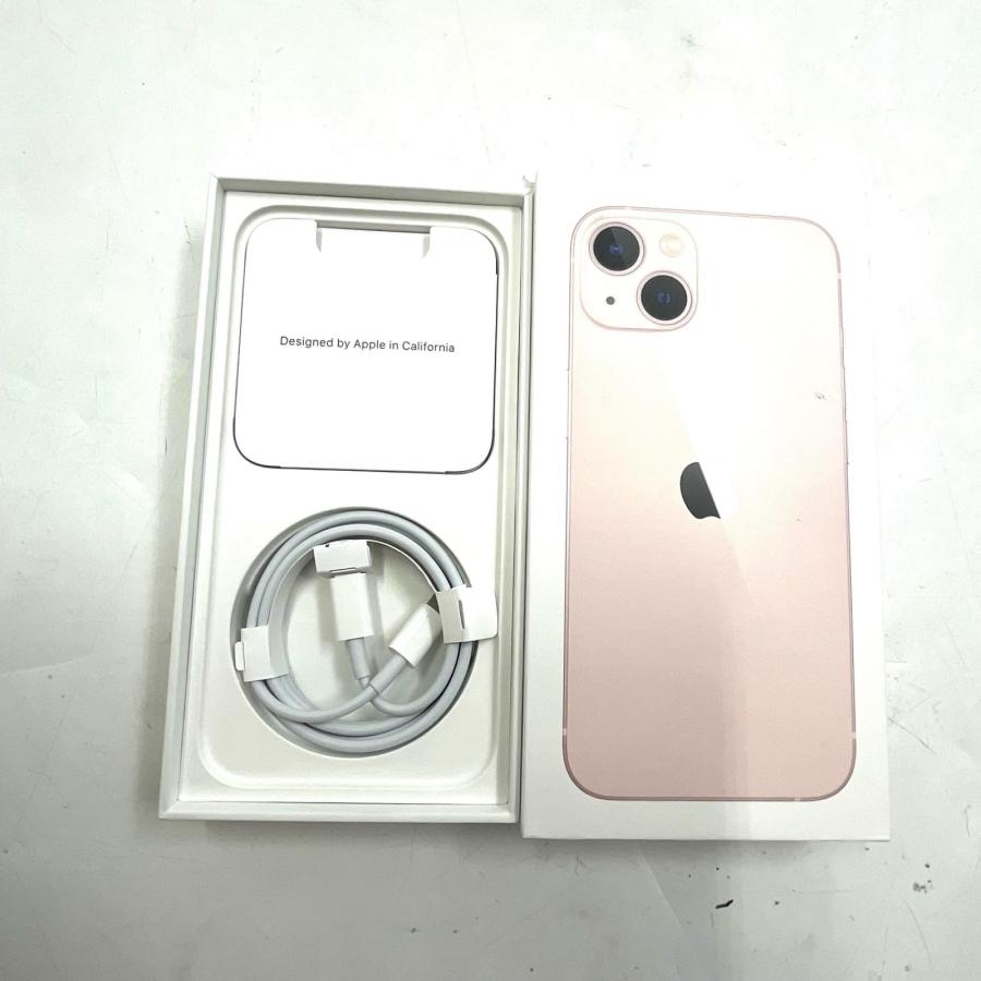 Apple iPhone 13 128GB ピンク Softbank SIMフリー 美品 動作確認済 85