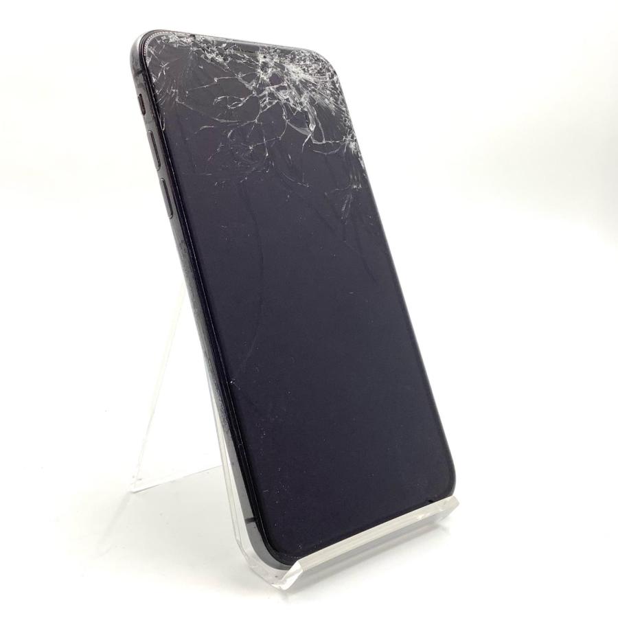 iPhone X 256GB スペースグレイ Softbank 白ロム 79%【難有】【最速