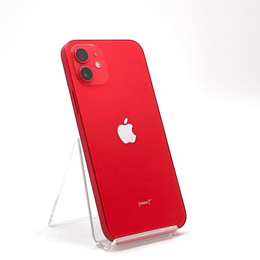 Apple iPhone 12 256GB (PRODUCT)RED SIMフリー 白ロム 動作確認済 93