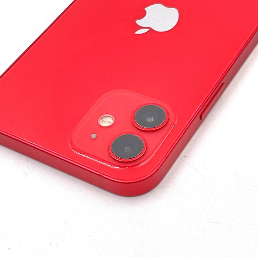 Apple iPhone 12 256GB (PRODUCT)RED SIMフリー 白ロム 動作確認済 93
