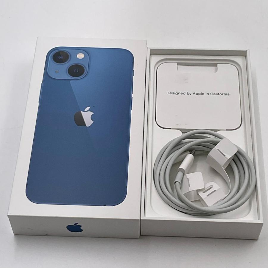全額返金保証】【最速発送】 iPhone 13 mini 256GB ブルー 楽天