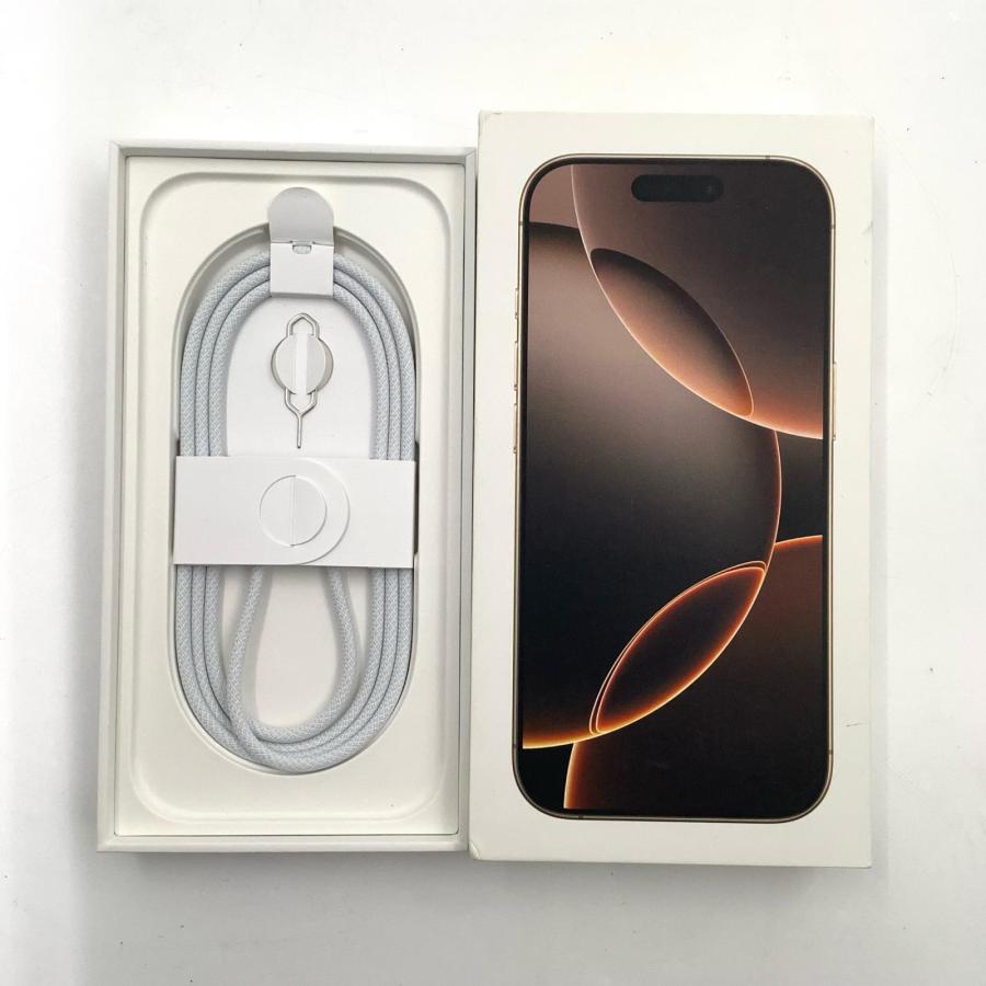 Apple 【全額返金保証】【最速発送】 iPhone 16 Pro 128GB デザート