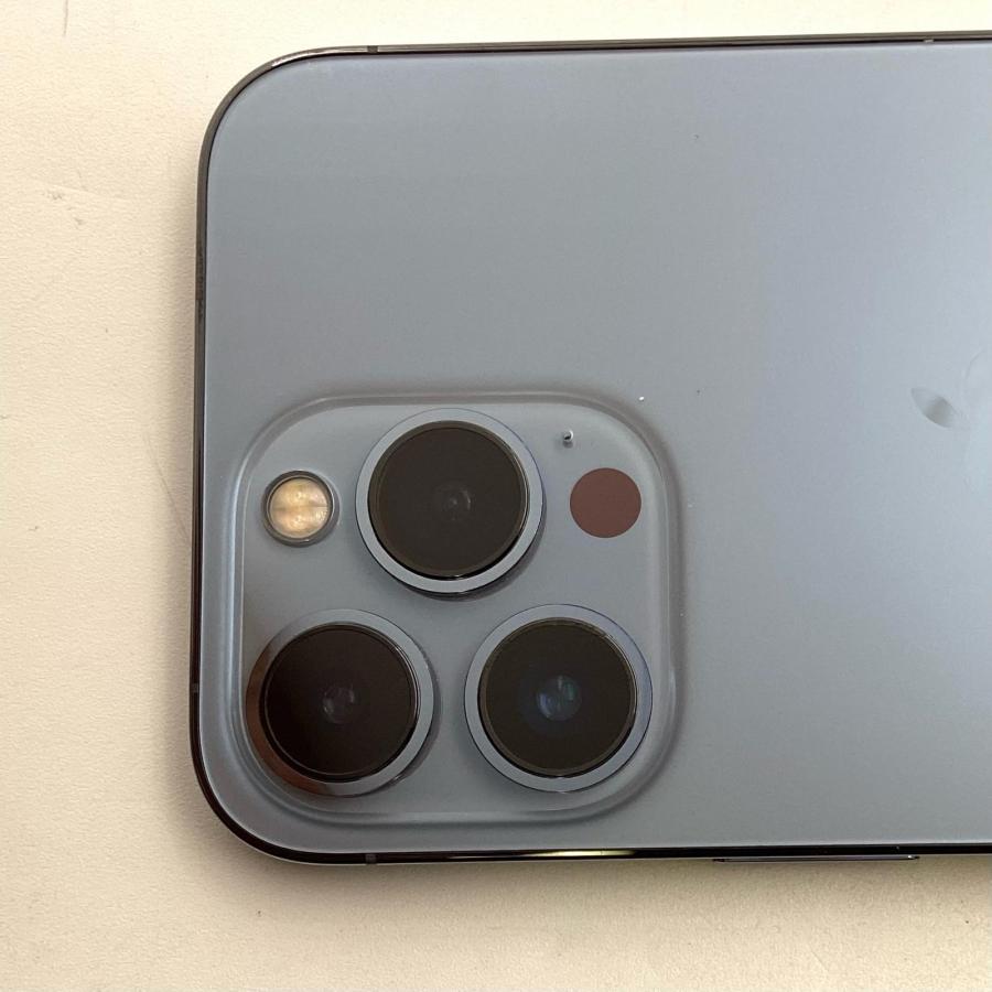 Apple iPhone 13 Pro 256GB シエラブルー au 白ロム 74%【難有】【最速