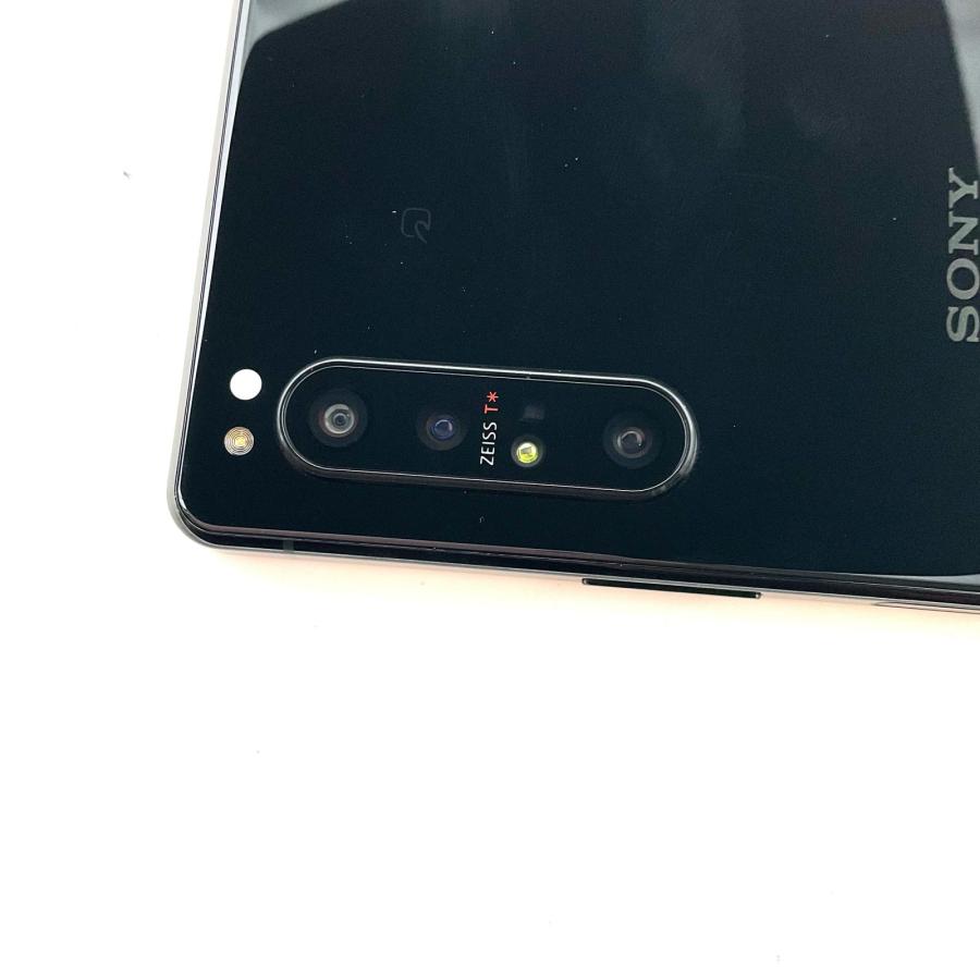Xperia 1 II ブラック　so-51A 美品 Xperia 1 II 「新品 未使用品 白ロム」SIMフリー SO-51A Black ※赤ロム