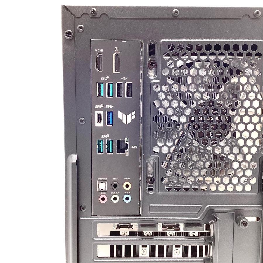 なんかカッコよく光る！自作ゲーミングPC中古です。新品M.2SSD i7で快適！ あすつくCPUグレードアップ 新品ケース 光る 高コスパ ゲーミングPC