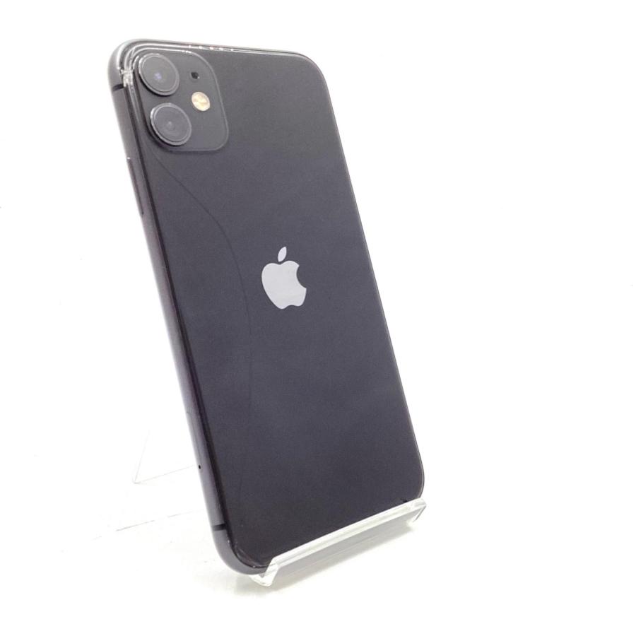 Apple 【最速発送】 iPhone 11 128GB ブラック au 白ロム【難有】 76 