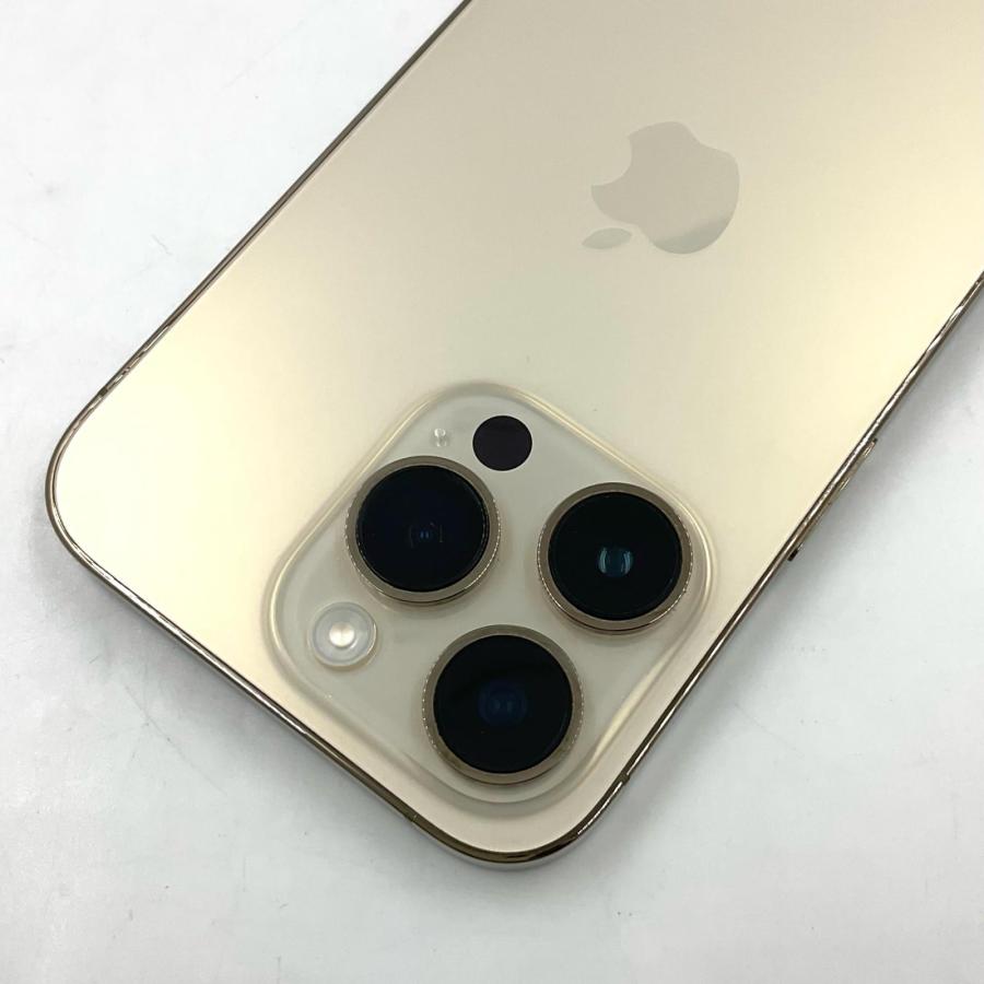 Apple iPhone 14 Pro 256GB ゴールド SIMフリー 84%【難有】【最速発送