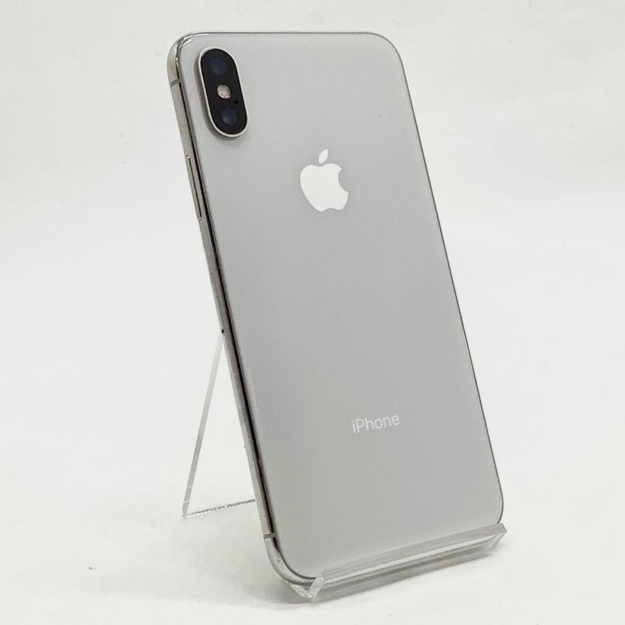 Apple 【最速発送】 iPhone X 256GB シルバー Softbank 白ロム【難有 