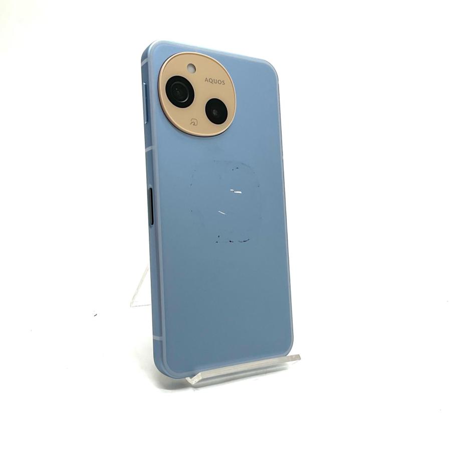 【ほぼ新品同様】AQUOS sense9 ブルー128GB SHG14 最速発送】 AQUOS sense9 128GB ブルー系 au SIMフリー SHG14 白ロム