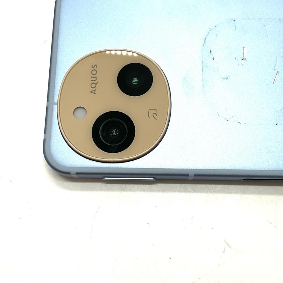 最速発送】 AQUOS sense9 128GB ブルー系 au SIMフリー SHG14 白ロム