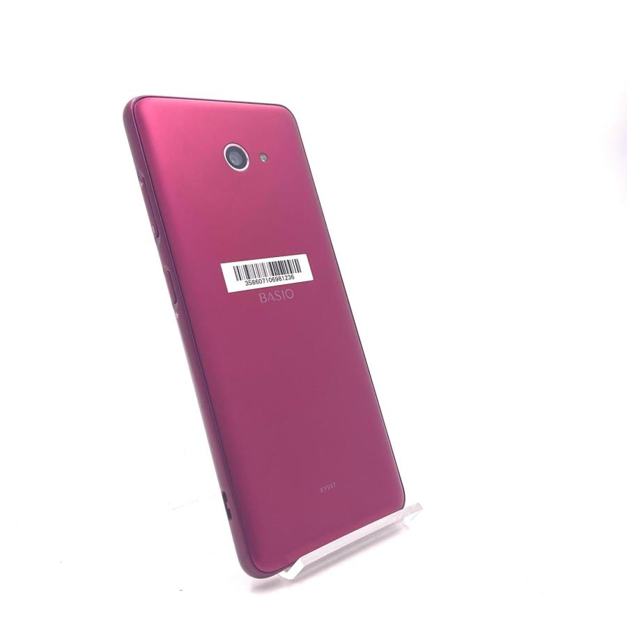 全額返金保証】【最速発送】 BASIO4 32GB パープル系 au KYV47 白ロム