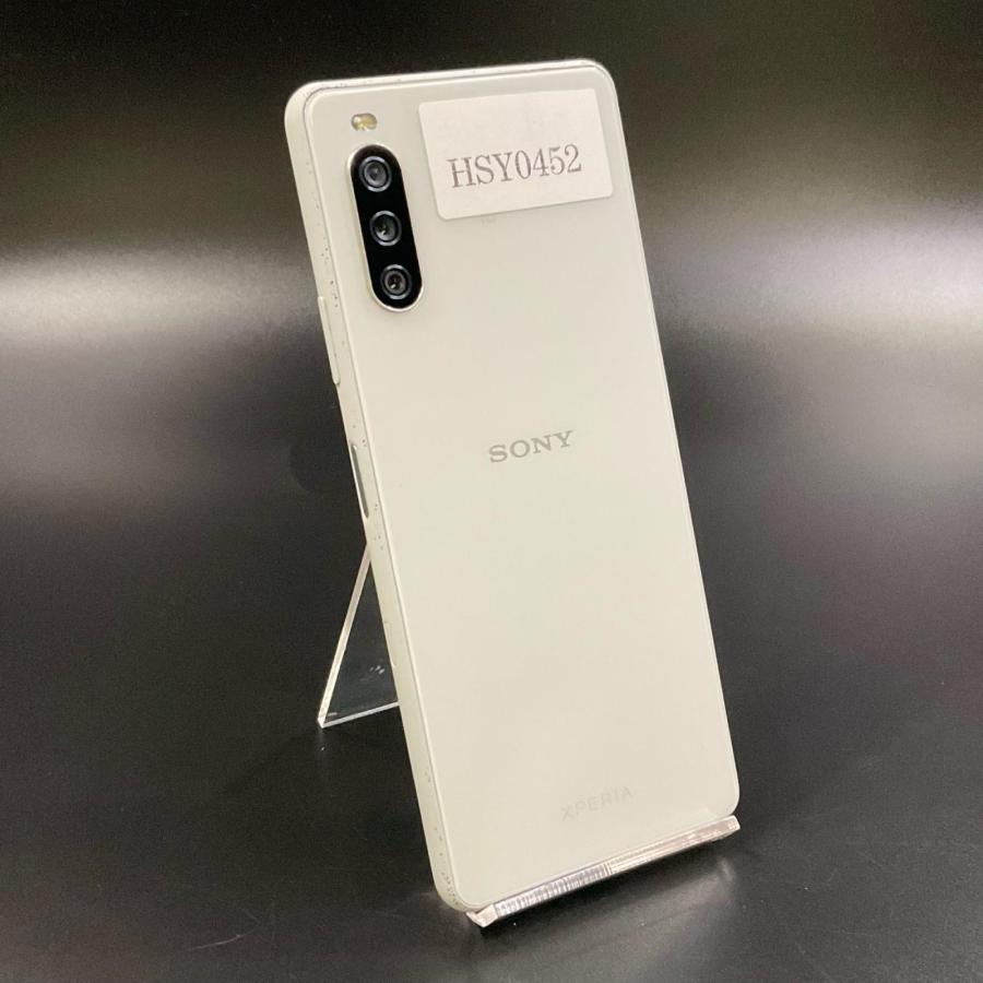 【動作品】Xperia 10 III A102SO 128GB ホワイト スマホ 最速発送】 Xperia 10 III 128GB ホワイト系 softbank SIMフリー