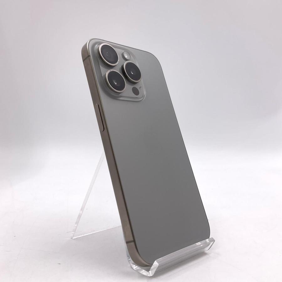 Apple 【全額返金保証】【最速発送】 iPhone 15 Pro 128GB ナチュラル 