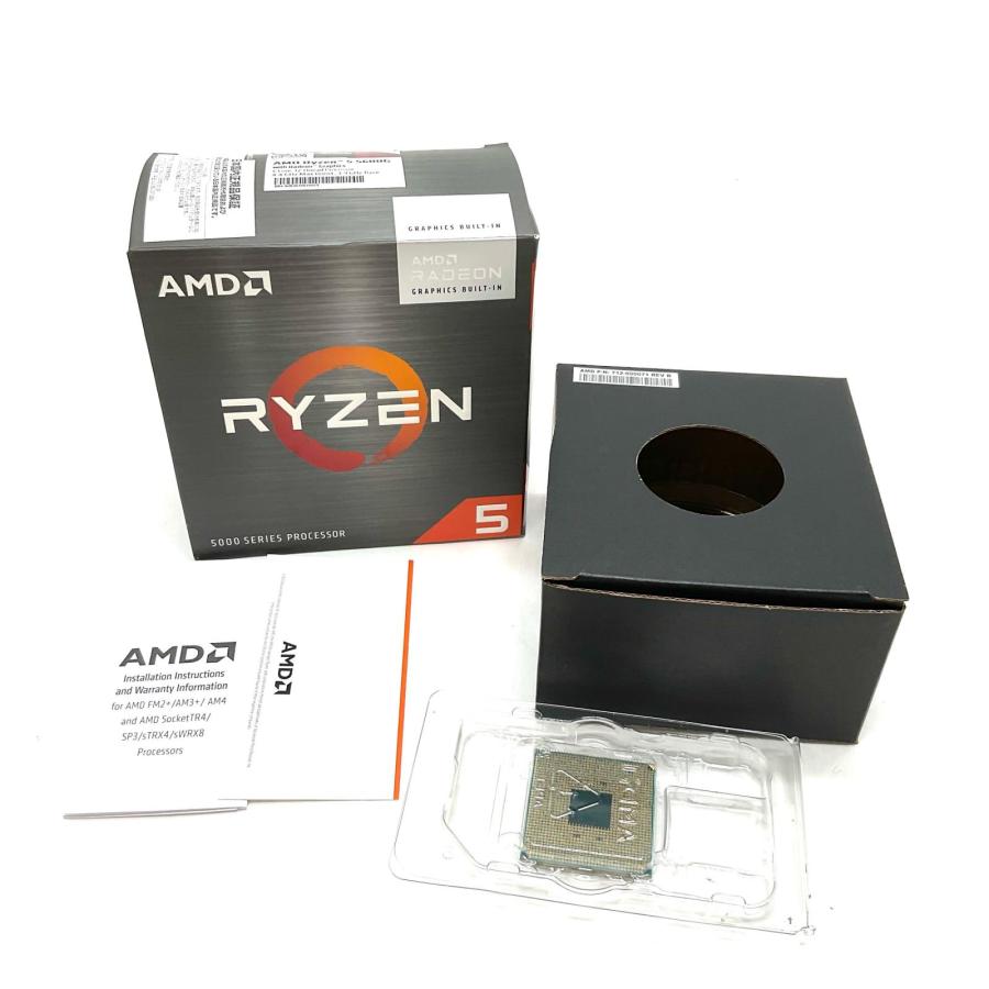 AMD 【全額返金保証】【最速発送】AMD CPU AMD Ryzen 5 5600G AMD 
