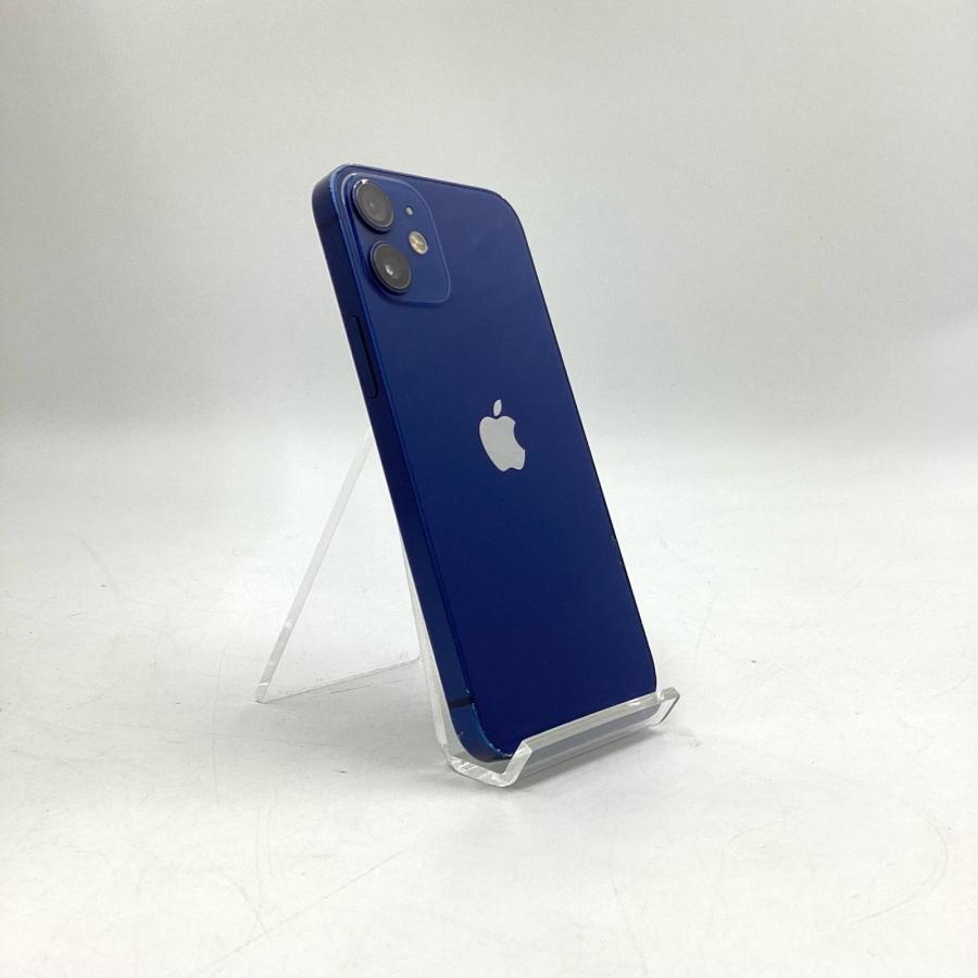 Apple 【最速発送】 iPhone 12 mini 64GB ブルー docomo 白ロム【難有 