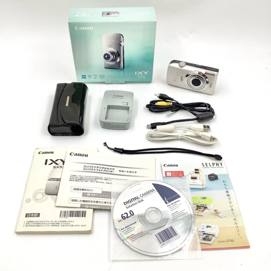 全額返金保証】【最速発送】Canon コンパクトデジタルカメラ IXY 10S