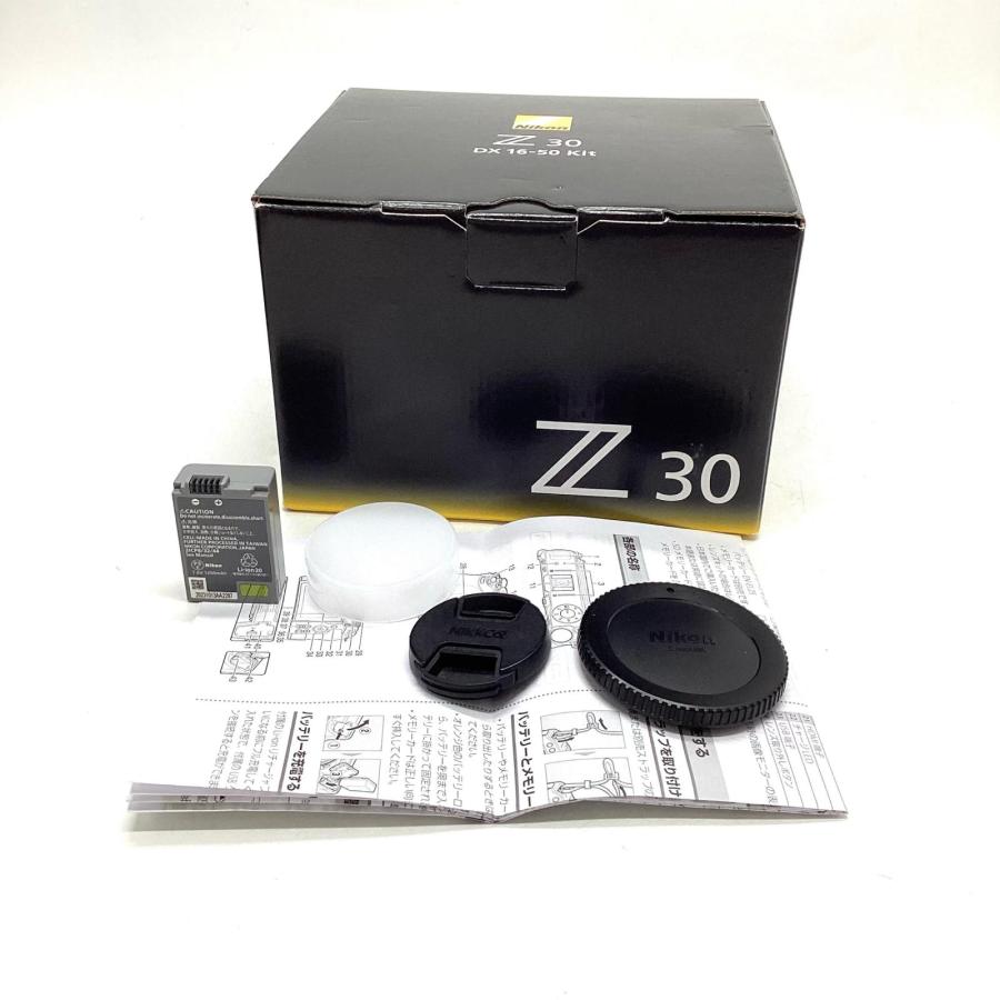 【全額返金保証】【最速発送】Nikon デジタル一眼 Z30 16-50 VR レンズキット ブラック 美品 動作確認済の画像