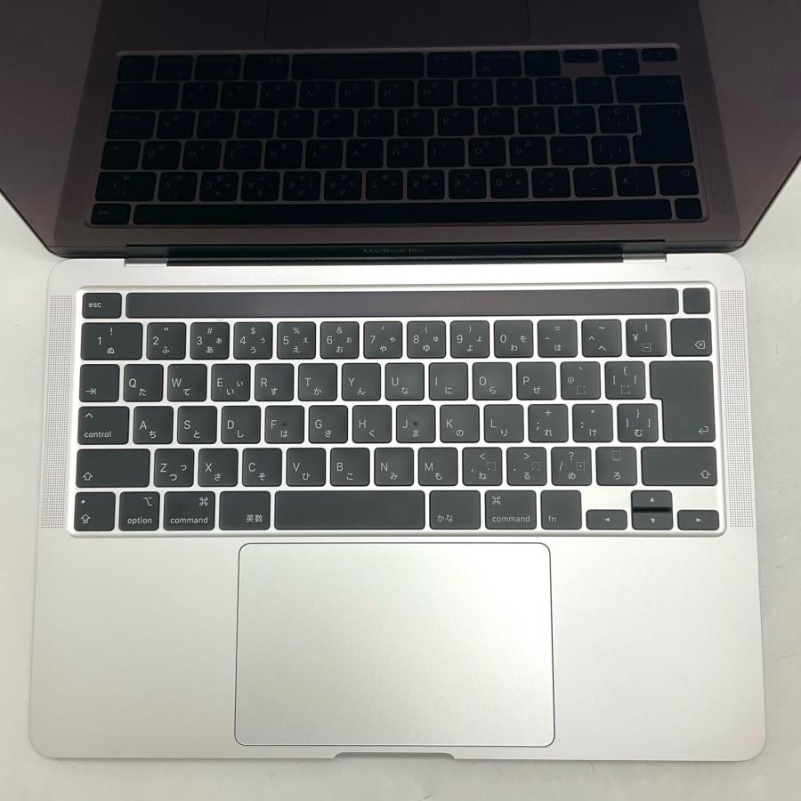 【全額返金保証】【最速発送】Apple MacBook Pro 13インチ 2020 1.4GHz クアッドコアIntel Core i5 8GB 256GB シルバー 美品 動作確認済の画像