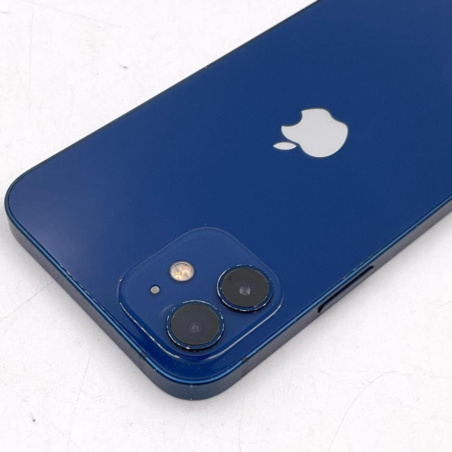 Apple 【全額返金保証】【最速発送】 iPhone 12 128GB ブルー docomo