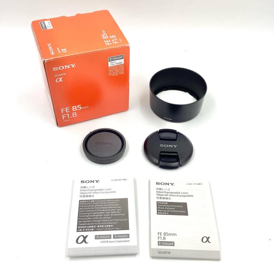 【全額返金保証】【最速発送】Sony FE 85mm F1.8 SEL85F18 超美品 動作確認済_5