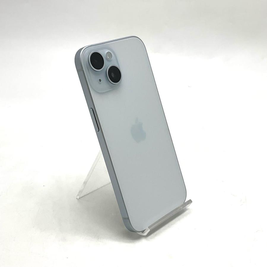 Apple 【全額返金保証】【最速発送】 iPhone 15 128GB ブルー 楽天