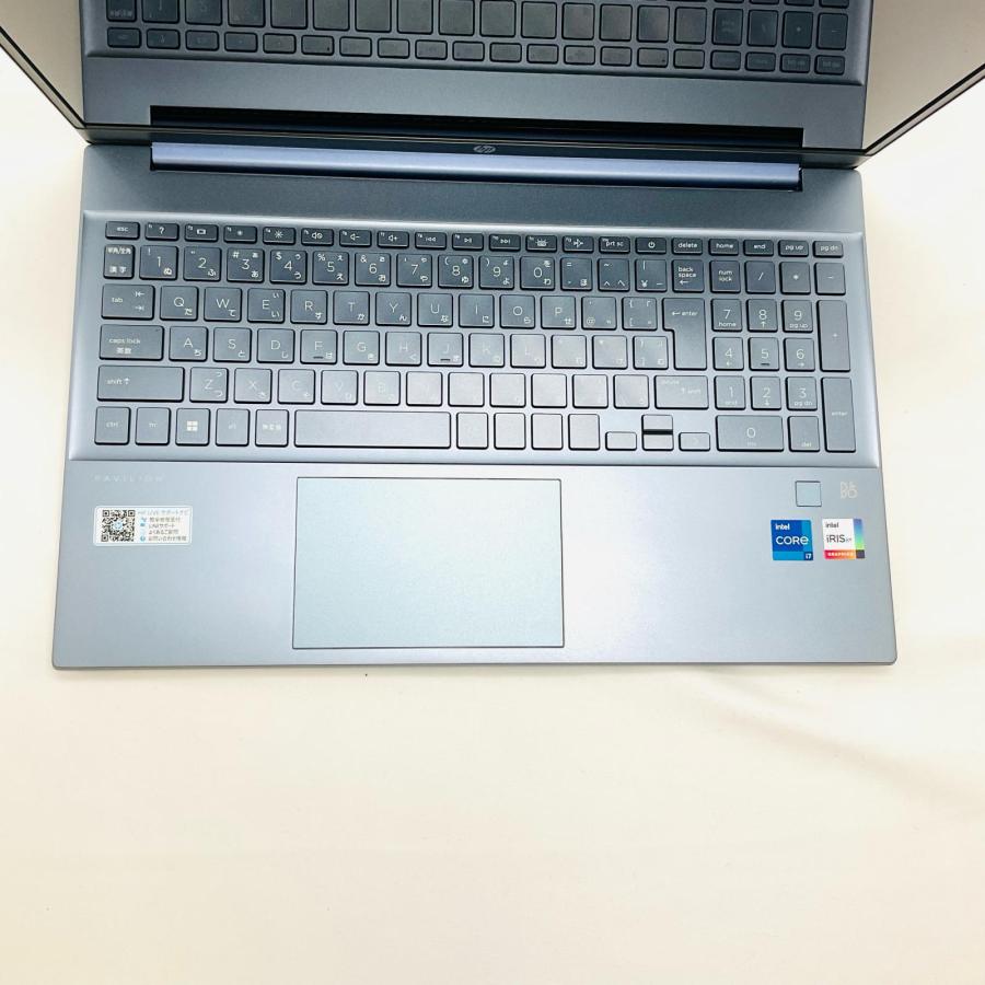 【全額返金保証】【最速発送】HP Pavilion 15-eg2029TU 6E1U3PA#ABJ 12th Gen Intel(R) Core(TM) i7-1260P 16GB M.2 SSD 1TB 94.5% 美品 動作確認済 日本HP 【全額返金保証】【最速発送】HP Pavilion 15-eg2029TU 6E1U3PA