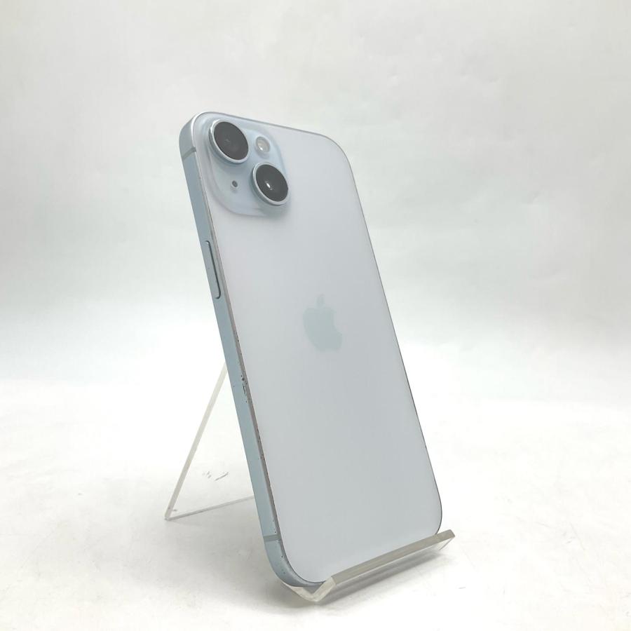 Apple 【全額返金保証】【最速発送】 iPhone 15 128GB ブルー docomo