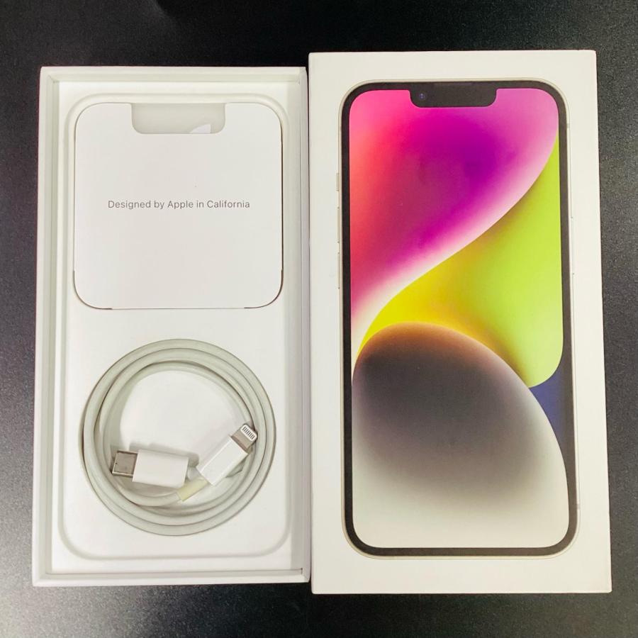 Apple 【全額返金保証】【最速発送】 iPhone 14 128GB スターライト