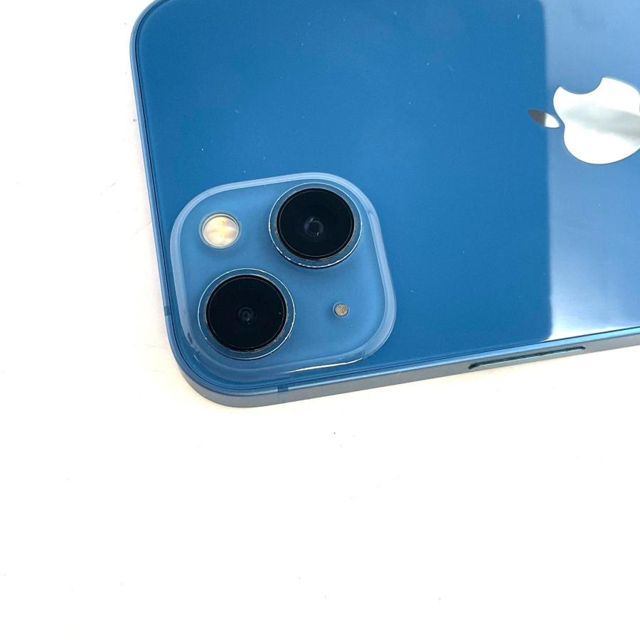 Apple 【全額返金保証】【最速発送】 iPhone 13 128GB ブルー docomo