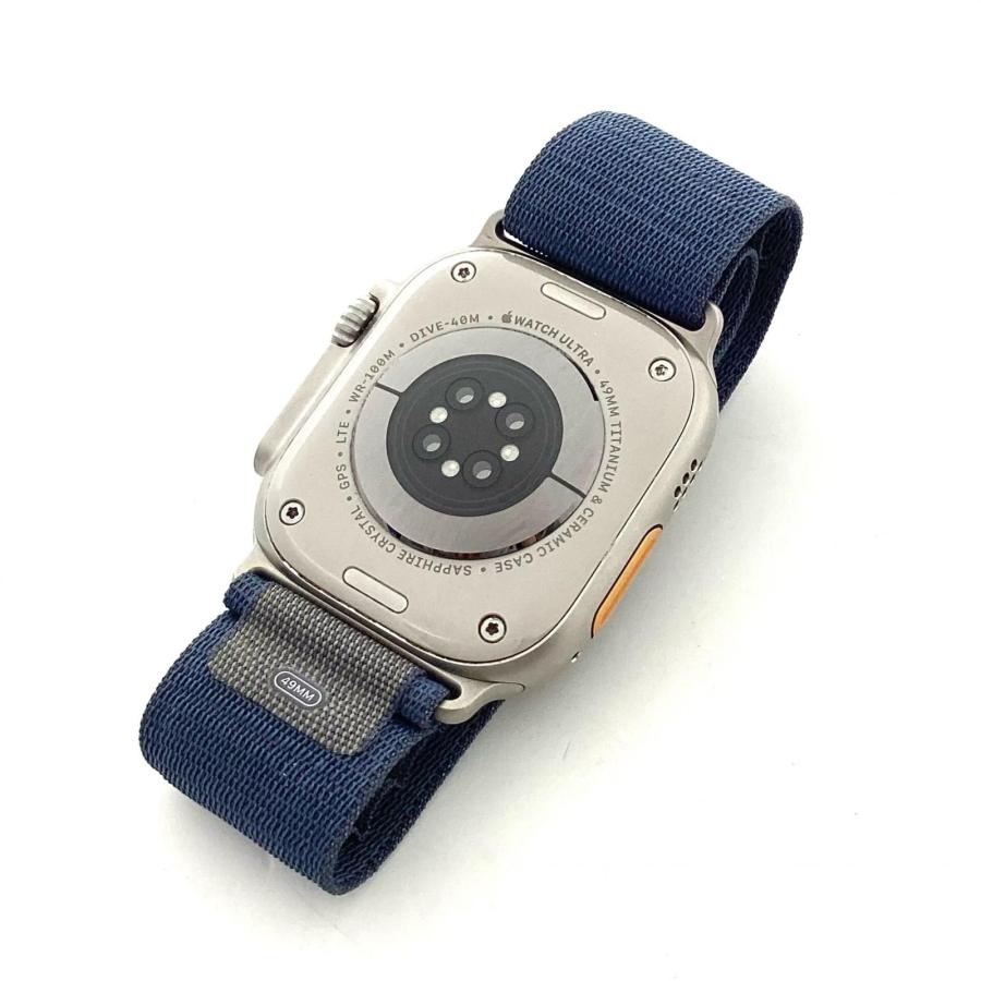 【全額返金保証】【最速発送】Apple Watch Ultra 第2世代 チタニウム 49mm GPS+Cellular 白ロム 96% 美品 動作確認済_2