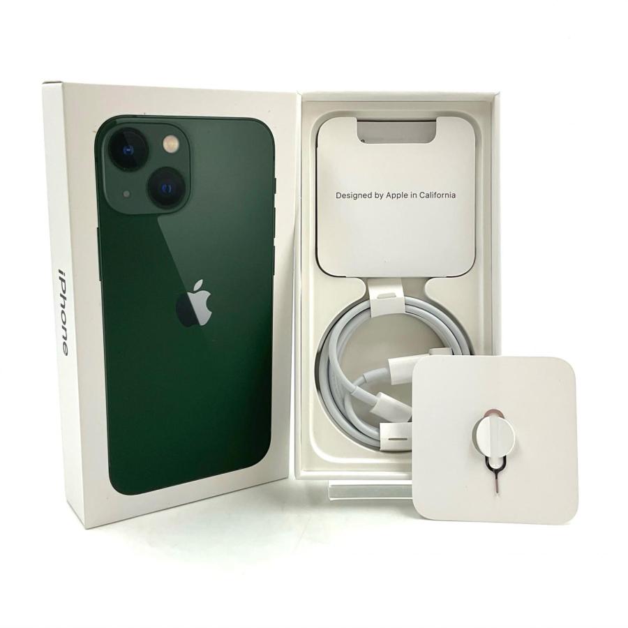 Apple 【全額返金保証】【最速発送】 iPhone 13 mini 512GB グリーン
