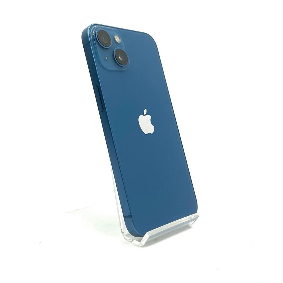 Apple 【全額返金保証】【最速発送】 iPhone 13 128GB ブルー au 動作