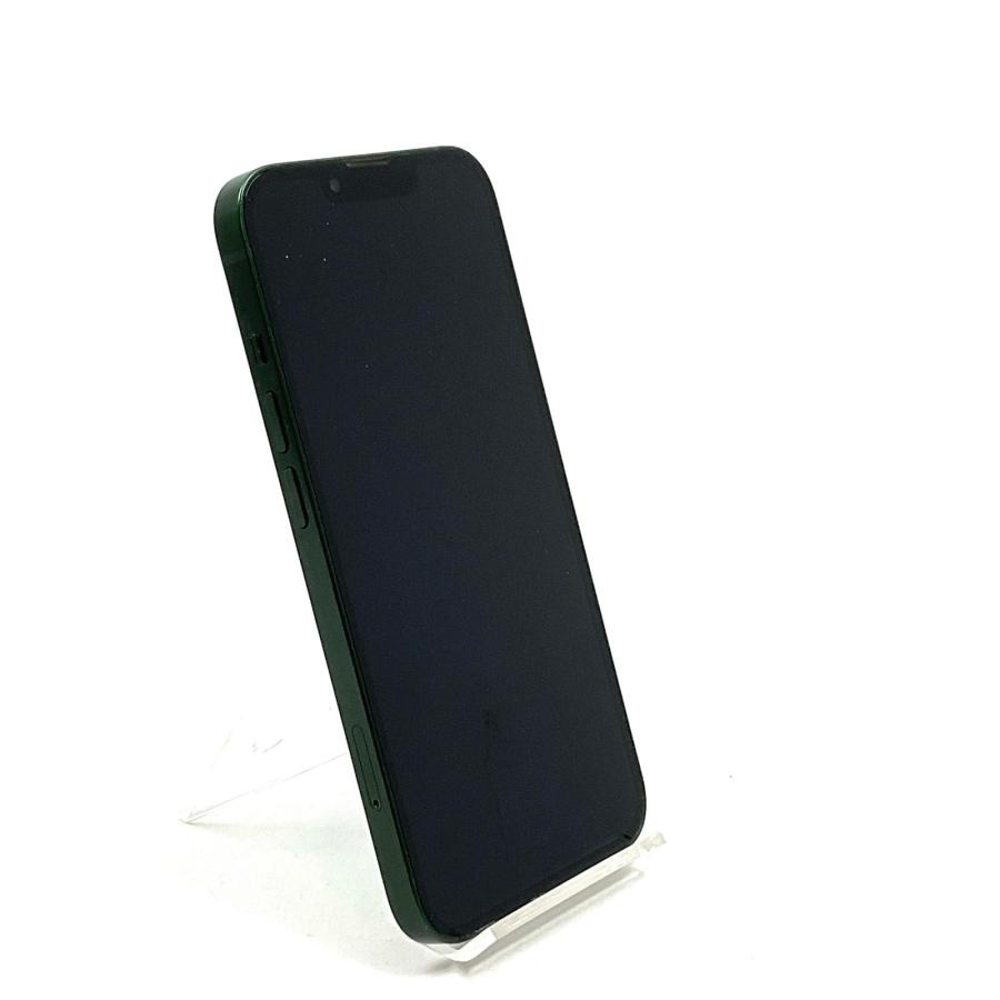 Apple 【全額返金保証】【最速発送】 iPhone 13 128GB グリーン au 白