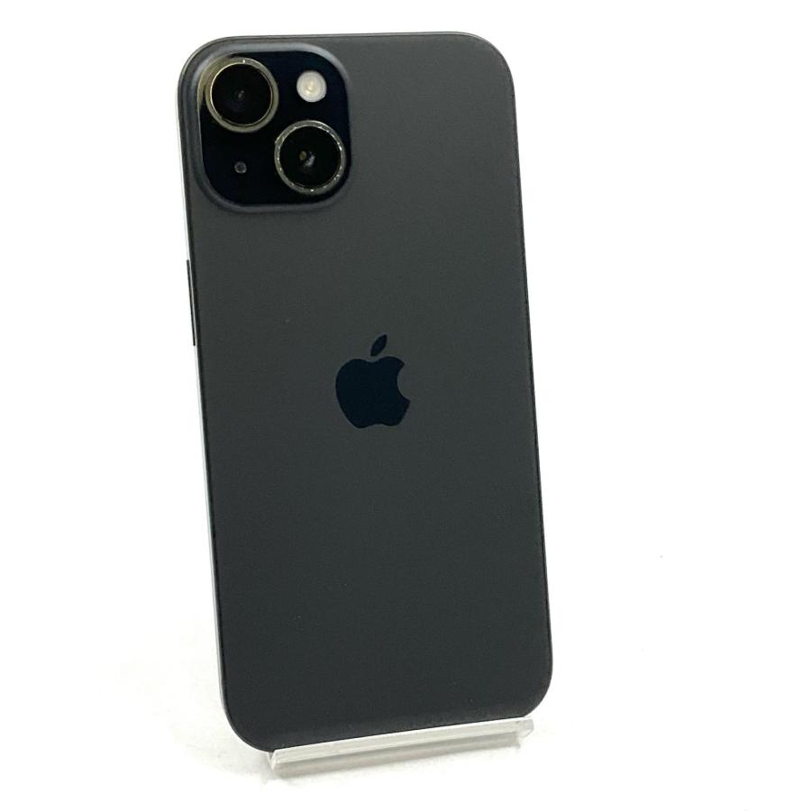 Apple 【全額返金保証】【最速発送】 iPhone 15 128GB ブラック SIM