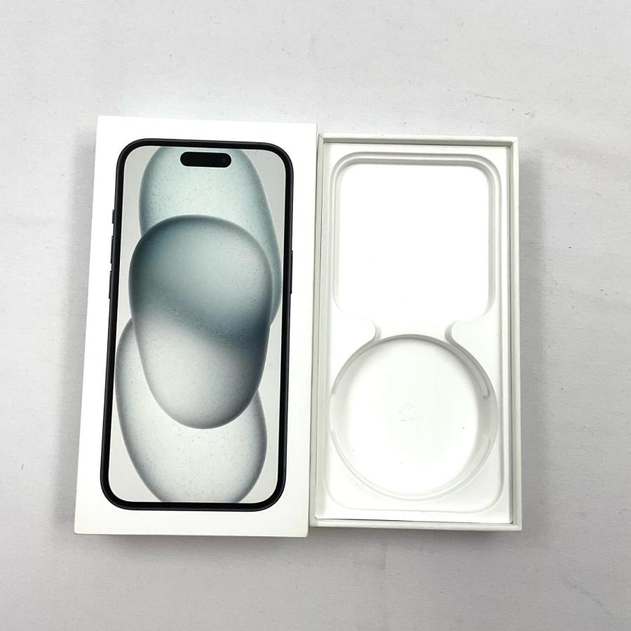 Apple 【全額返金保証】【最速発送】 iPhone 15 128GB ブラック SIM