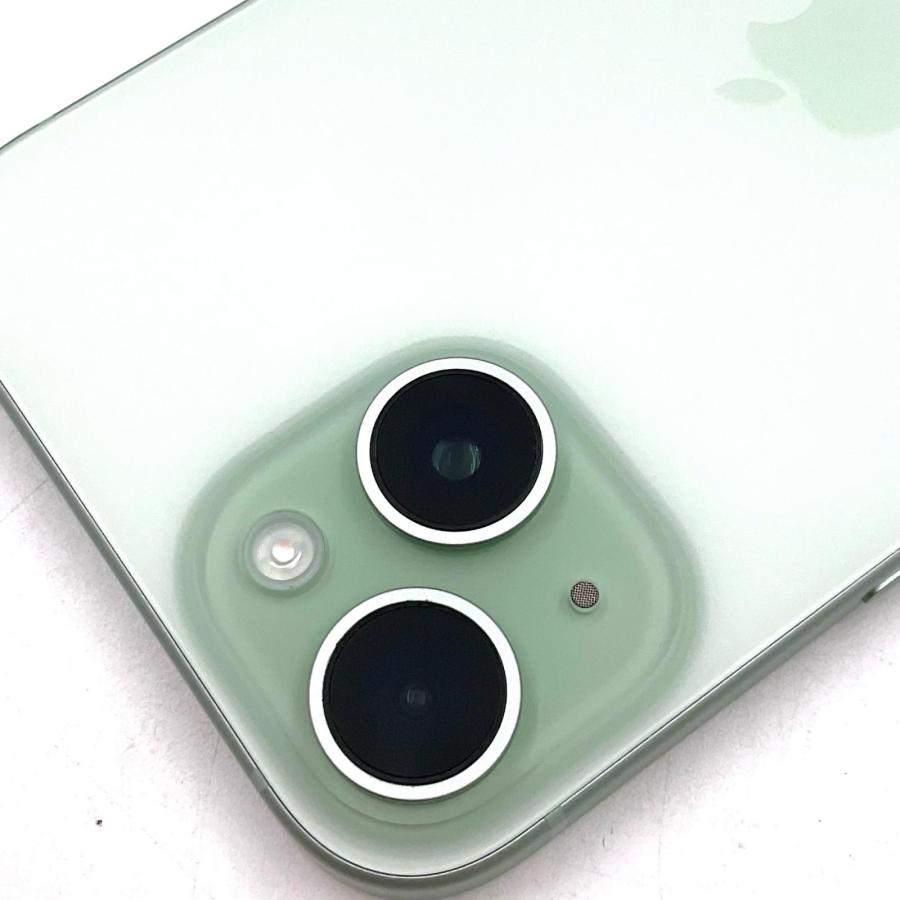 Apple 【全額返金保証】【最速発送】 iPhone 15 256GB グリーン docomo