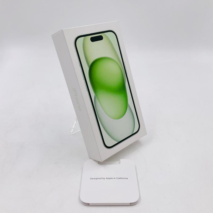 Apple 【全額返金保証】【最速発送】 iPhone 15 256GB グリーン docomo