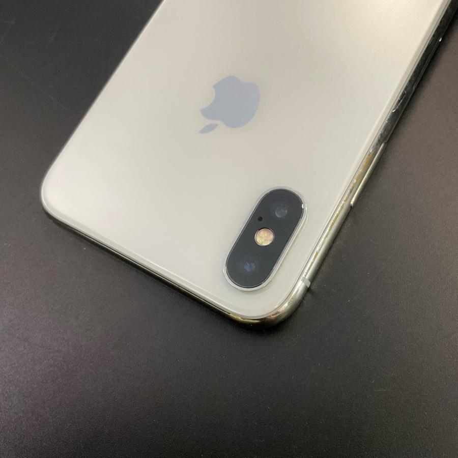 Apple 【全額返金保証】【最速発送】 iPhone X 256GB シルバー docomo