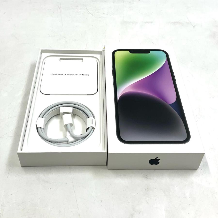 Apple 【全額返金保証】【最速発送】 iPhone 14 128GB ミッドナイト