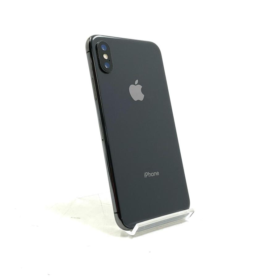 Apple 【全額返金保証】【最速発送】 iPhone X 256GB スペースグレイ 