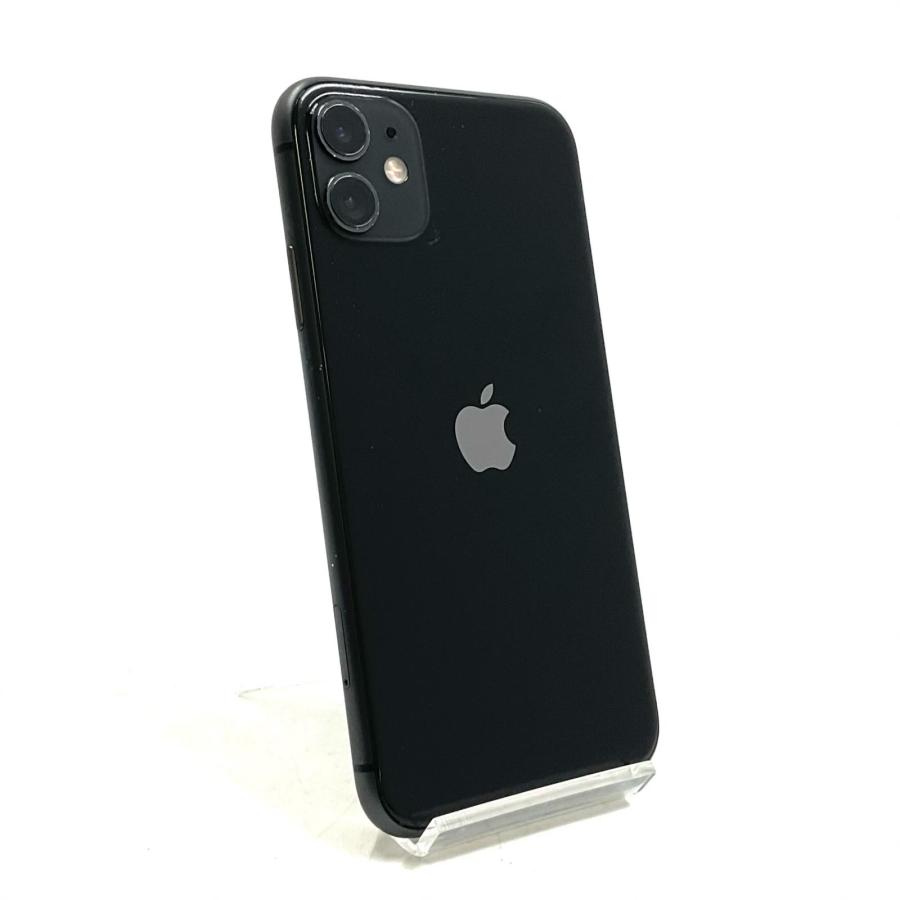 Apple 【全額返金保証】【最速発送】 iPhone 11 64GB ブラック SIM