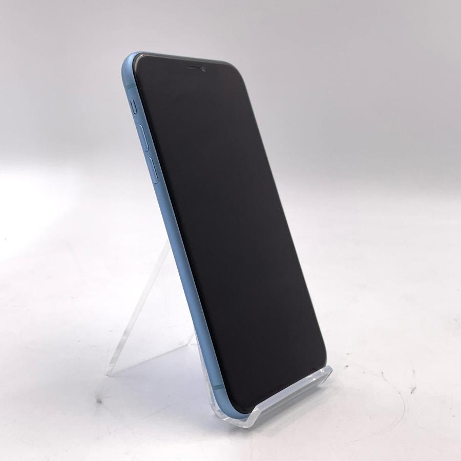 Apple 【全額返金保証】【最速発送】 iPhone XR 128GB ブルー docomo