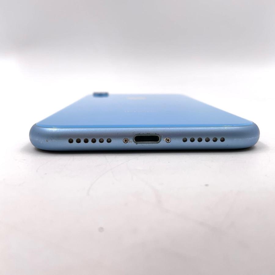 Apple 【全額返金保証】【最速発送】 iPhone XR 128GB ブルー docomo