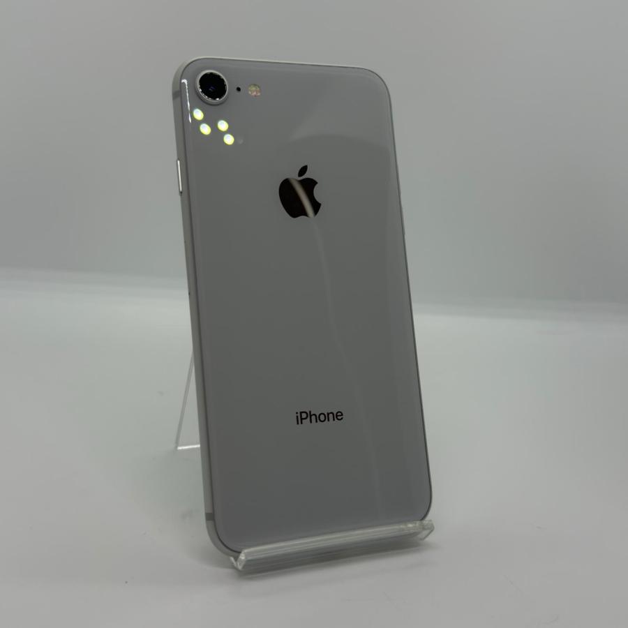 Apple 【全額返金保証】【最速発送】 iPhone 8 64GB ホワイト au SIM