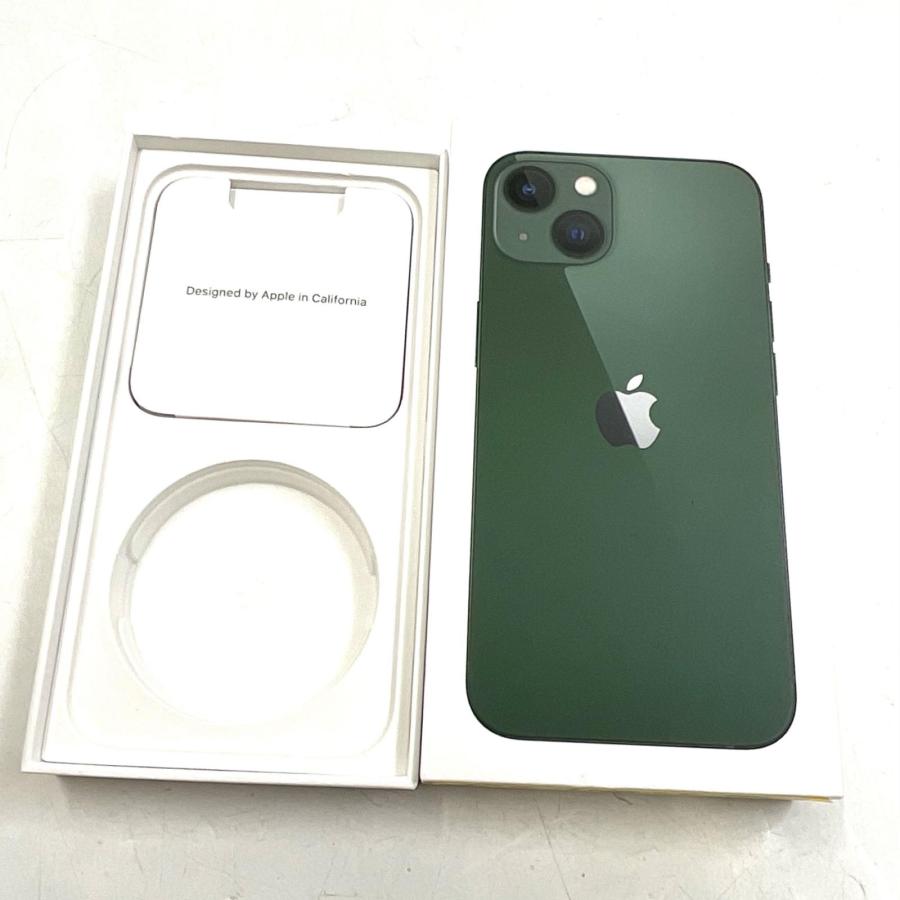 Apple 【全額返金保証】【最速発送】 iPhone 13 128GB グリーン