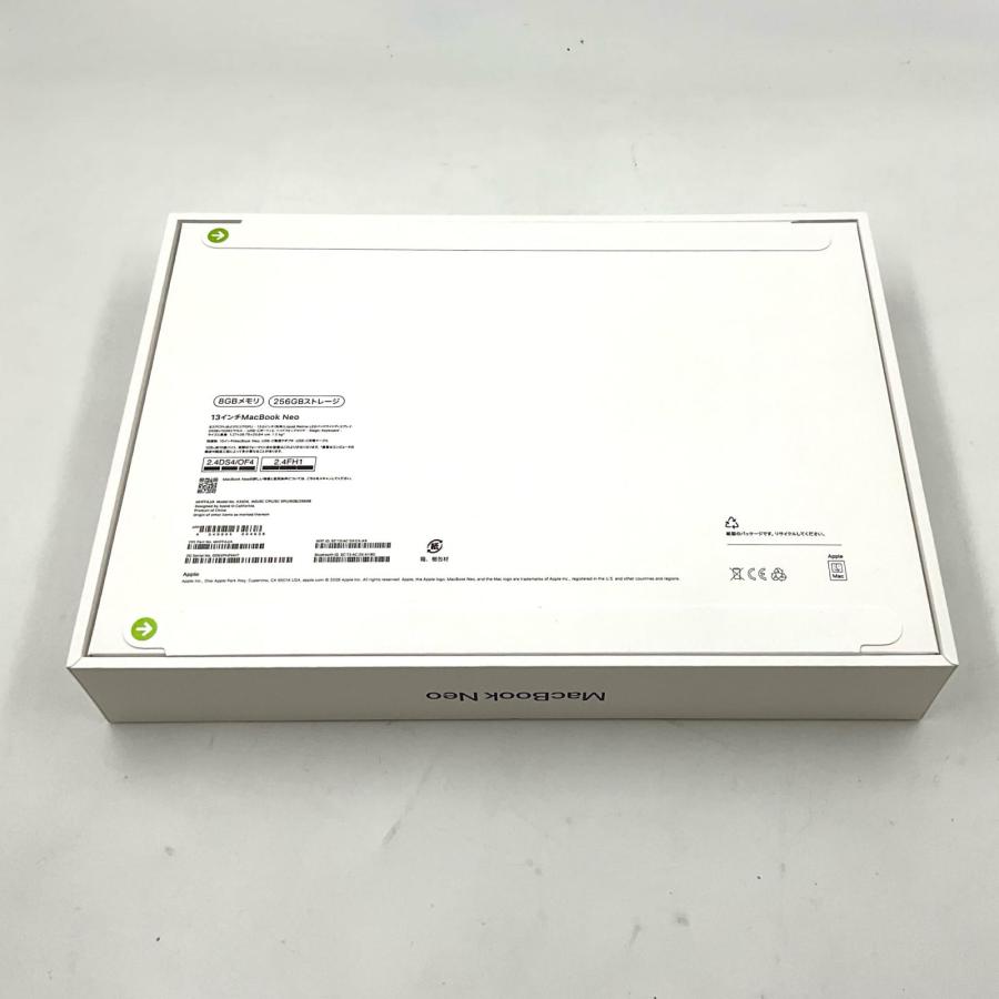 全額返金保証】【最速発送】Apple MacBook Neo A18 Pro 8GB 256GB